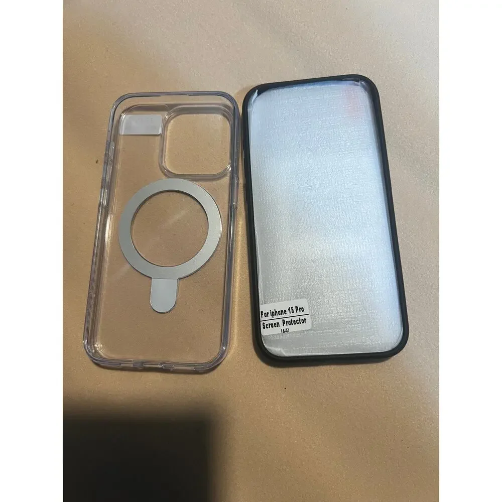 iPhone 15 Pro Phone Cases 2 total ( Black 1, Clear 1)